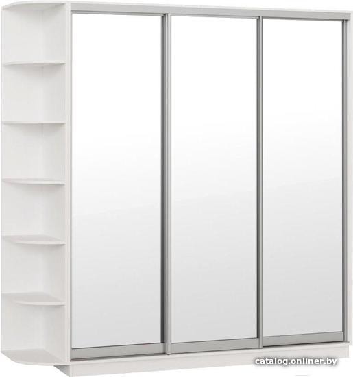 

Шкаф-купе Империал Тетрис ЗЗЗ 180x220 (белый жемчуг)