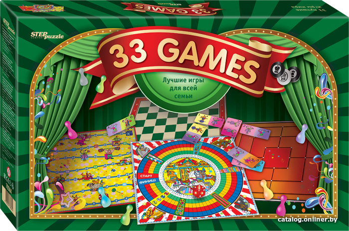 

Настольная игра Step Puzzle 33 лучшие игры мира 76584