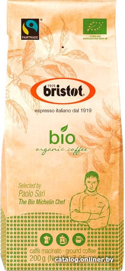 

Кофе Bristot Bio Organic молотый 200 г