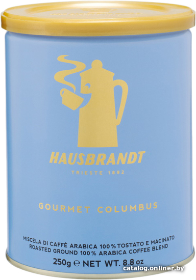 

Кофе Hausbrandt Gourmet Columbus молотый 250 г
