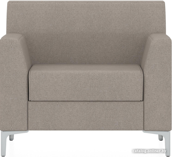 

Интерьерное кресло Euroforma Смарт SMK Kardif/Woolen 11 (серый)