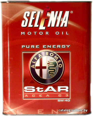 

Моторное масло SELENIA StAR Pure Energy 5W-40 2л