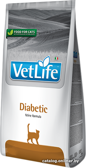 

Сухой корм для кошек Farmina Vet Life Diabetic 10 кг