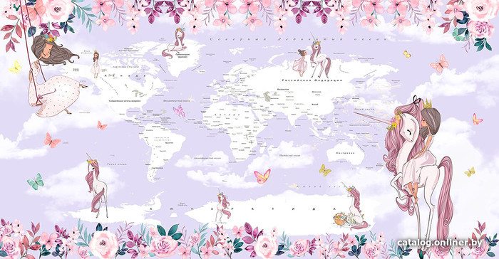

Виниловые обои Citydecor Princess 13 с защитным покрытием 500x260