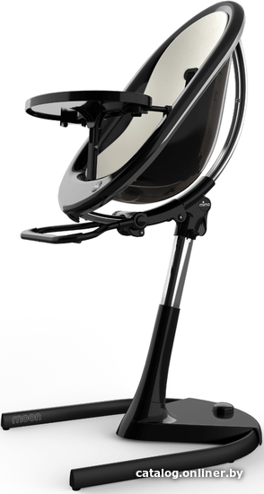 

Высокий стульчик Mima Moon 2G (snow white/black)