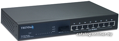 

Управляемый коммутатор 2-го уровня TRENDnet TE100-S810Fi