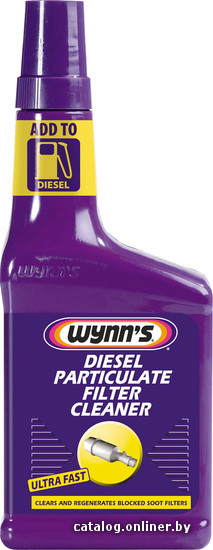 

Присадка в топливо Wynn`s DPF Cleaner 325 мл (28272)