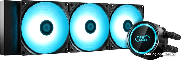 

Жидкостное охлаждение для процессора DeepCool GAMMAXX L360 V2 DP-H12RF-GL360V2C