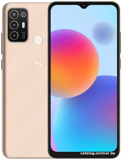 

Смартфон ZTE Blade A52 2GB/64GB (золотистый)