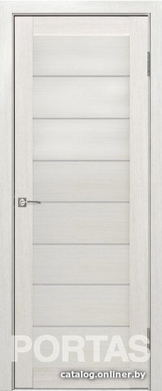 

Межкомнатная дверь Portas S21 90x200 (французский дуб, стекло мателюкс матовое)