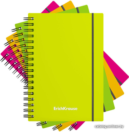 

Набор тетрадей Erich Krause Neon 80 л клетка 080262859-50648 (5 шт)