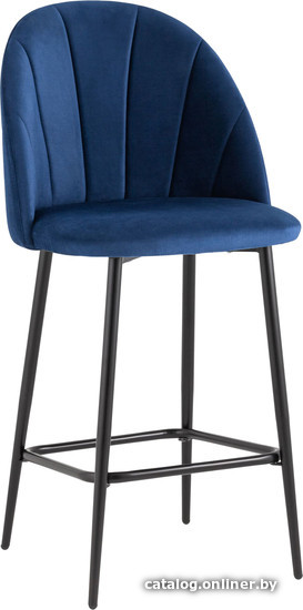 

Стул Stool Group Логан AV 413-B28-08(PP) (велюр синий)