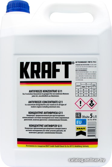

Антифриз KRAFT KF102 5л