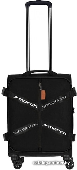 

Чемодан-спиннер March Exploration 55 см (черный)