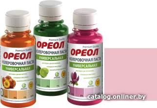 

Колеровочная краска Ореол 09 0.1 л (розовый)
