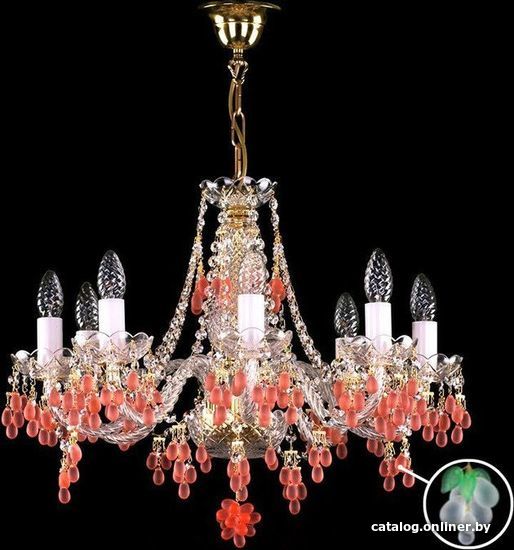 

Подвесная люстра ArtGlass Rosana Viii. Vino White