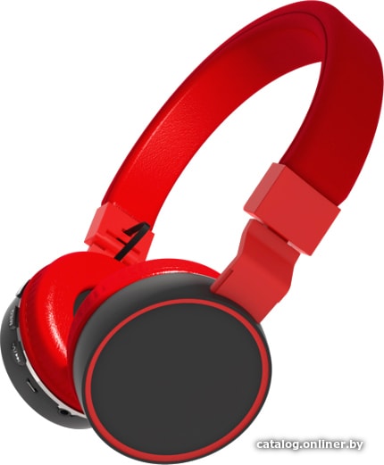 

Наушники Ritmix RH-415BTH (красный/черный)