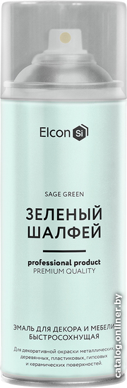 

Эмаль Elcon для декора и мебели Decor 0.52 л (зеленый шалфей)