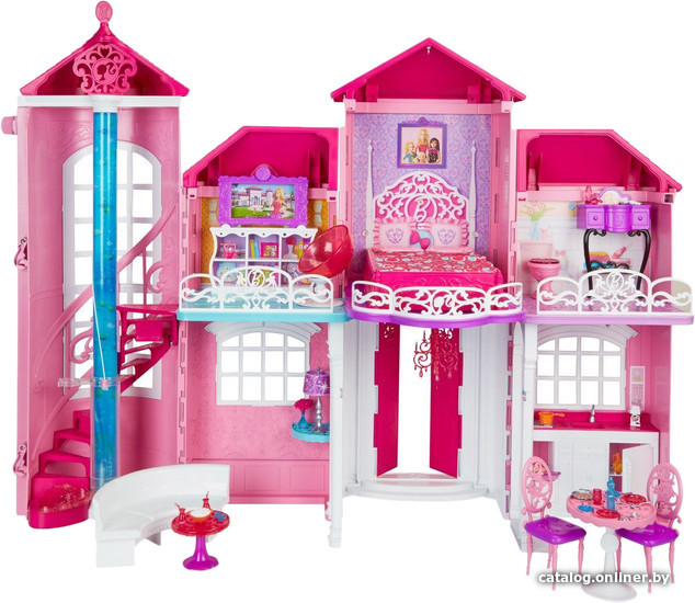 

Кукольный домик Barbie Новый дом в Малибу