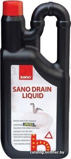 

Средство для труб Sano Drain Liguid 1 л