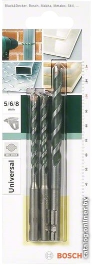 

Набор оснастки Bosch 2609256918 (3 предмета)