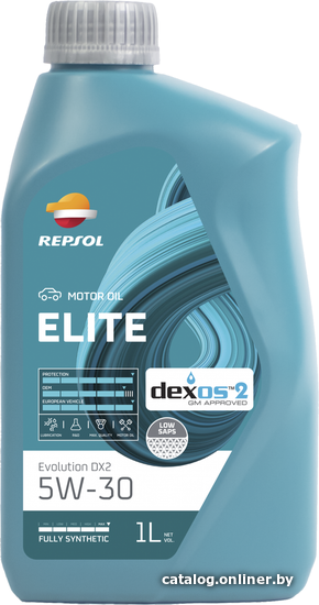 

Моторное масло Repsol Elite Evolution DX2 5W-30 1л