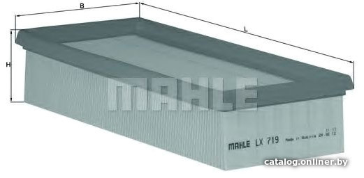 

Воздушный фильтр Mahle Knecht LX719