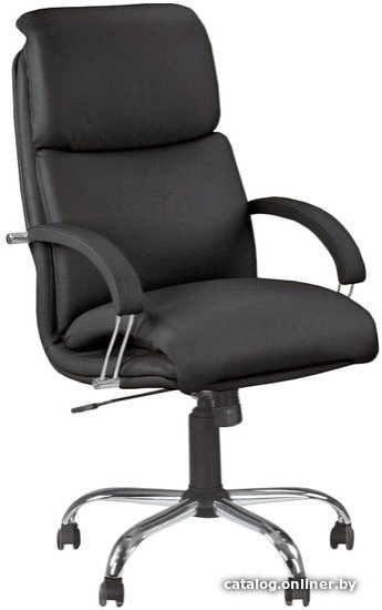 

Кресло Nowy Styl Nadir steel chrome (comfort) ECO-30 (черный)