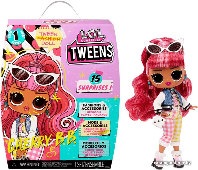 

Кукла-сюрприз L.O.L. Surprise! Tweens Fashion Doll Cherry BB 576709
