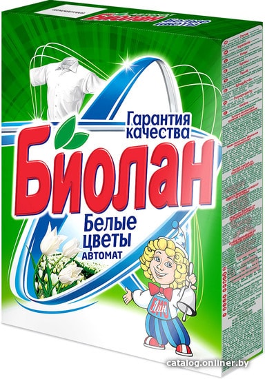 

Стиральный порошок Биолан Белые цветы 350 г