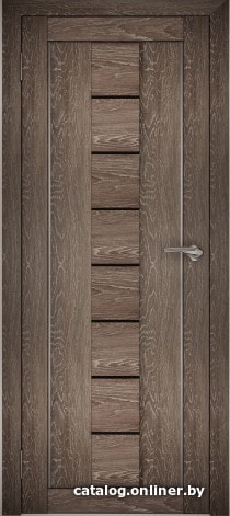 

Межкомнатная дверь Юни Амати 10 (ч) 60x200 (дуб шале-корица/черное стекло)