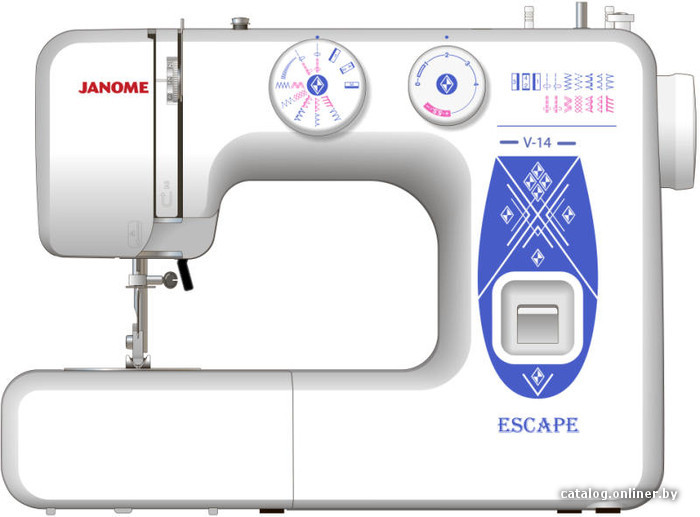 

Электромеханическая швейная машина Janome V-14