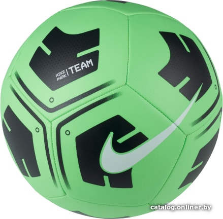 

Футбольный мяч Nike Park Team CU8033-310 (5 размер, зеленый/черный)