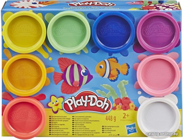 

Набор для лепки Hasbro Play-Doh 8 цветов E5044EU4