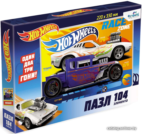

Пазл Origami Game Hot Wheels Территория скорости 05858 (104 эл)