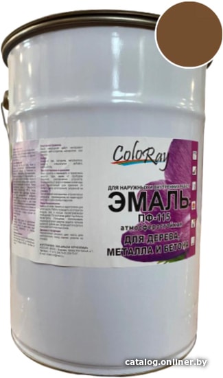 

Эмаль ColoRay ПФ-115 шоколад (6 кг)