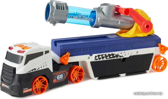 

Автовоз Happy Baby с пушкой и машинками Cannon Truck 331885