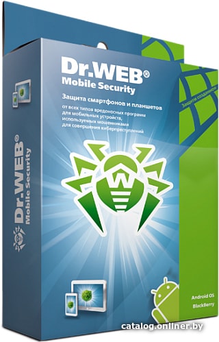 

Система защиты устройств Dr.Web Mobile Security 9 (2 устройства, 1 год)