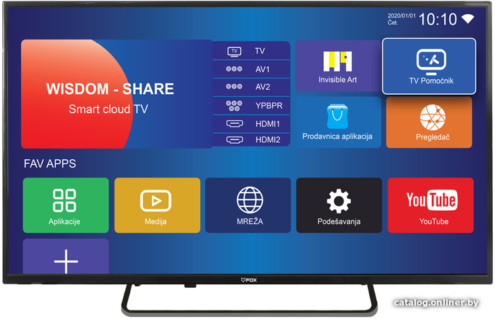 

Телевизор Fox 50AOS400C
