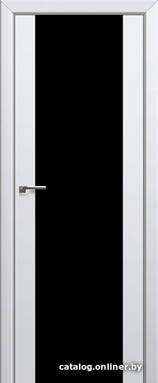 

Межкомнатная дверь ProfilDoors 8U (аляска, черный триплекс)