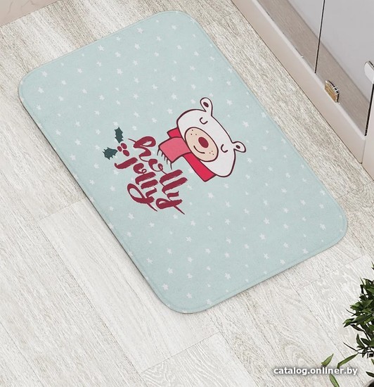 

Коврик для ванной JoyArty Довольный мишка bath_185492
