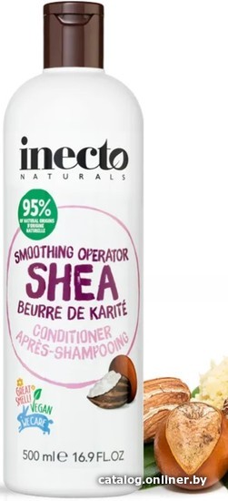 

Кондиционер Inecto Naturals с маслом ши для непослушных волос 500 мл