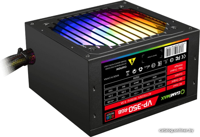 

Блок питания GameMax VP-350-RGB