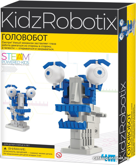 

Конструктор 4M KidzRobotix Головобот 00-03412