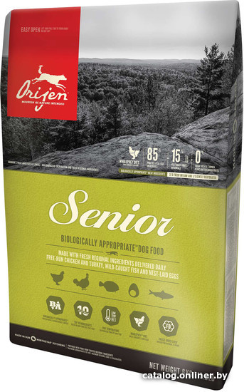 

Сухой корм для собак Orijen Senior 0.34 кг