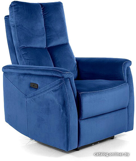 

Электрический реклайнер Signal Neptun M Velvet Bluvel 86 (синий)