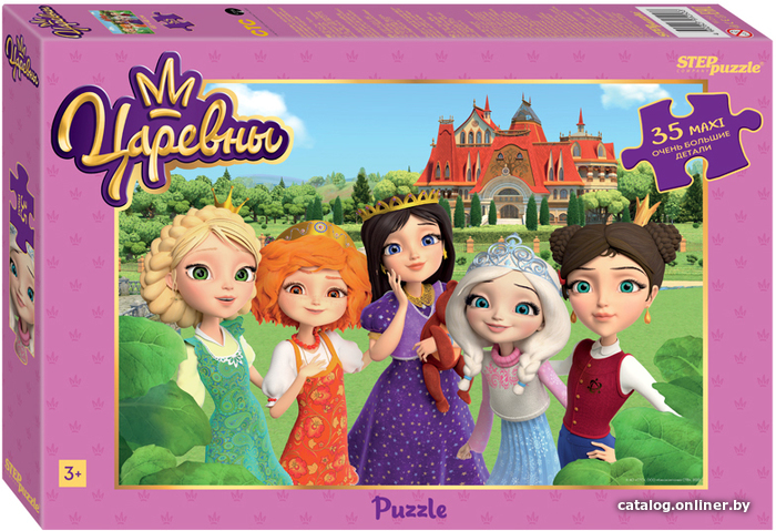 

Мозаика/пазл Step Puzzle Maxi Царевны Мельница 91253 (35 эл.)