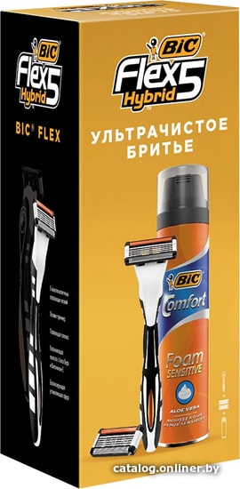 

Подарочный набор BIC Flex Hybrid 5 Ультрачистое бритье