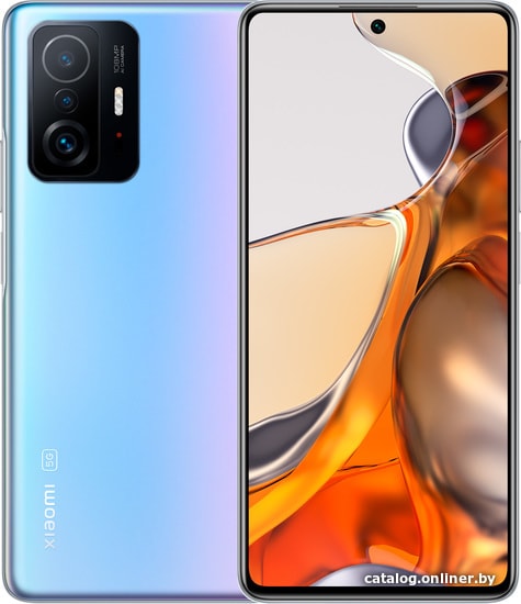 

Смартфон Xiaomi 11T Pro 8GB/128GB международная версия (небесно-голубой)