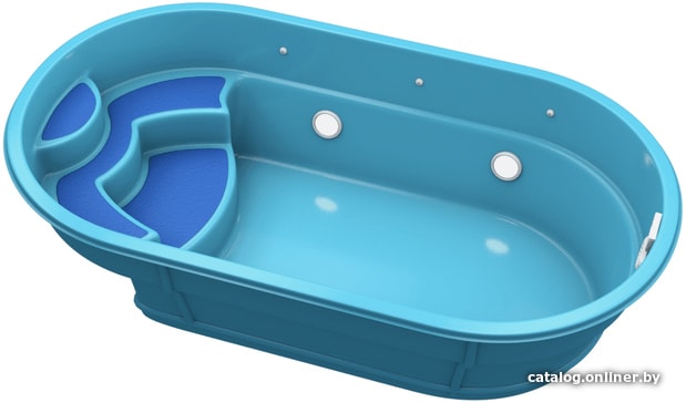 

Композитный бассейн Empire Pools Ривьера Econom (5.2x2.8 м)